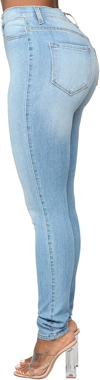 Women’s High-Waisted Skinny Stretch Butt-Lifting Jeans