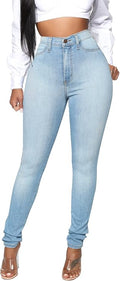 Women’s High-Waisted Skinny Stretch Butt-Lifting Jeans